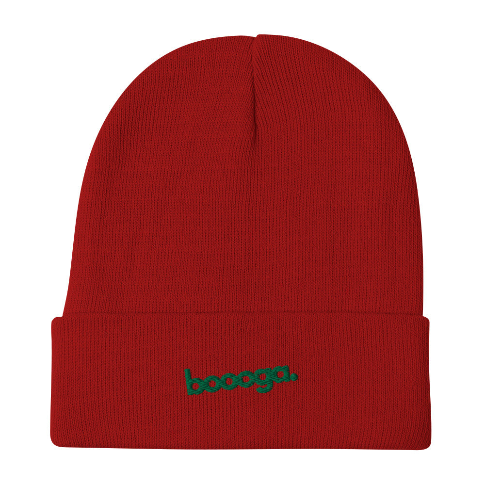 Embroidered Beanie Hat